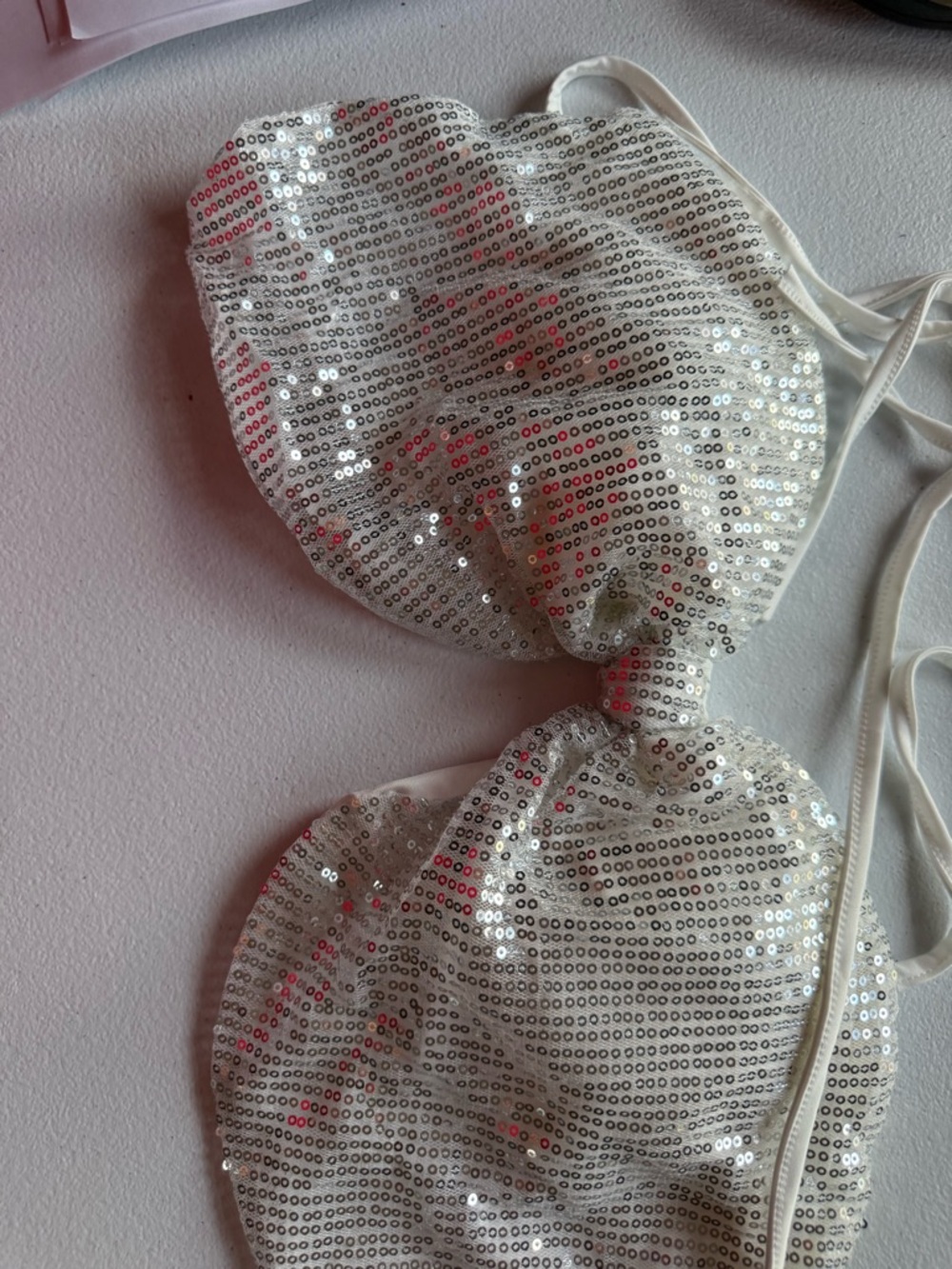 White/silver Crop Top Sexy Corset Bra Summer